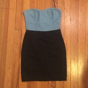 Topshop Strapless Dress